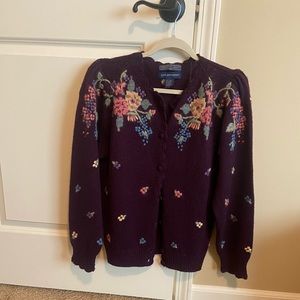 Herman Geist Women’s Cardigan Sweater Size Small